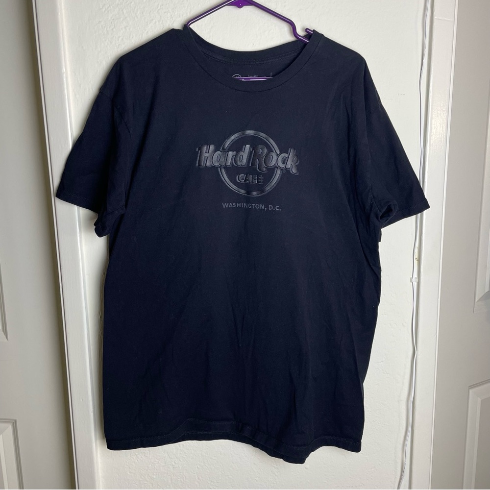 Hard Rock Cafe WASHINGTON DC Men’s Black T-Shirt Size XLarge